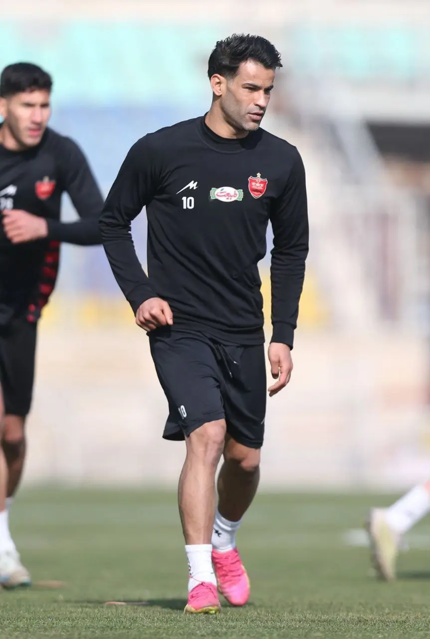 برگشت امیری به تمرینات پرسپولیس