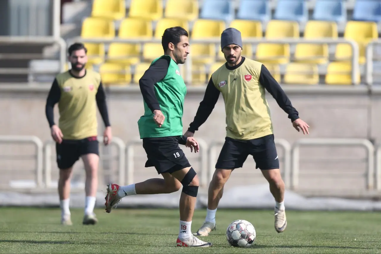 برگشت امیری به تمرینات پرسپولیس