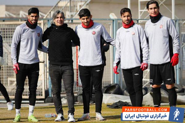 مهمان ویژه تمرین تراکتور و عکس خاص با چند پرسپولیسی + تصاویر