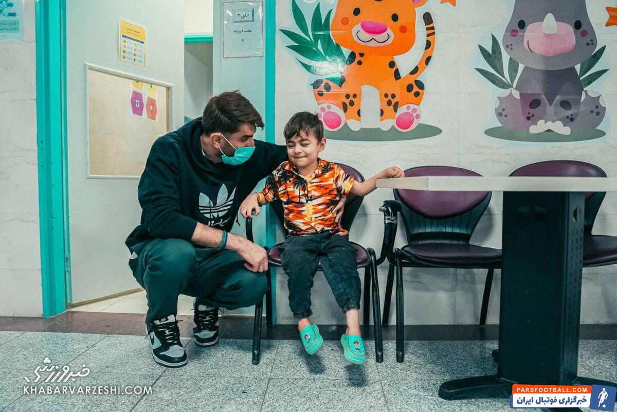 صدرنشین لیگ در صدر جدول انسانیت؛ ستاره های تراکتور به جنگ سرطان رفتند +عکس