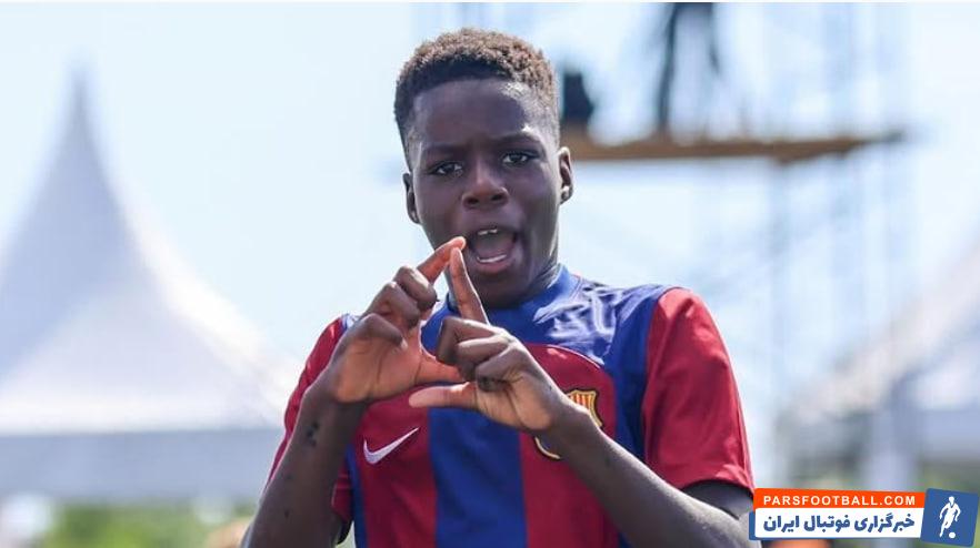 عکس| بارسلونا در حال پخت و پز یامال بعدی!