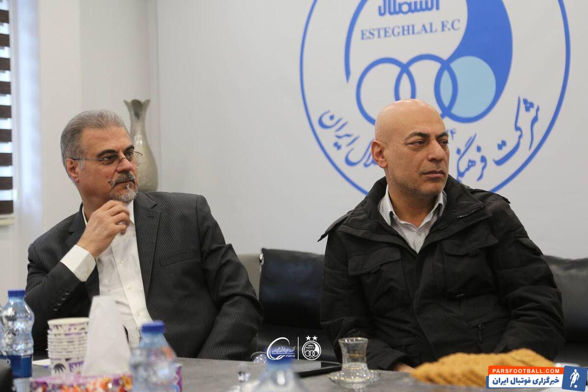 جلسه بازیکنان استقلال با مدیران باشگاه