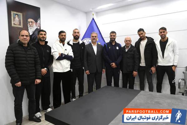 جلسه دو بازیکن جنجال‌ساز با مدیرعامل باشگاه؛ آشتی‌کنان آبی‌پوشان!