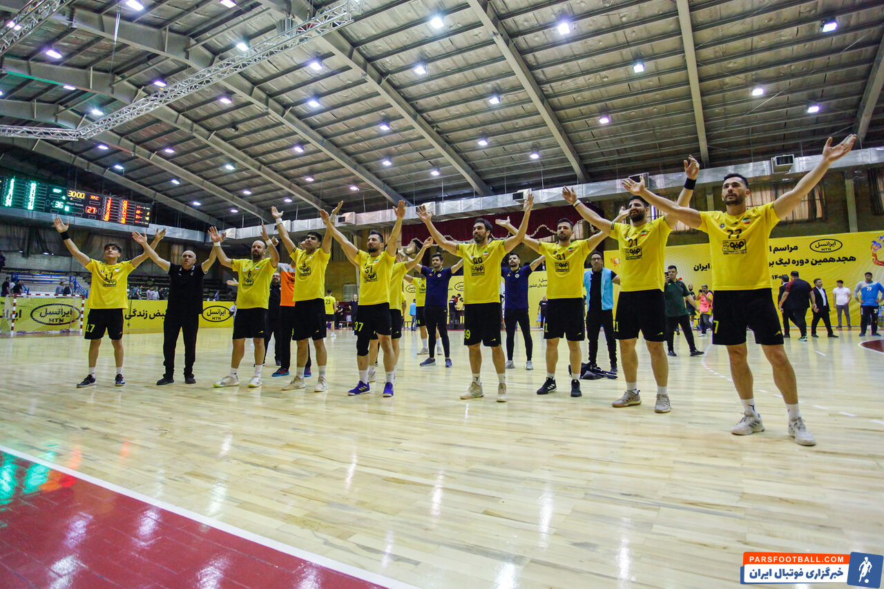 هندبال نصف جهان در ایستگاه نخست نیم فصل دوم + فیلم