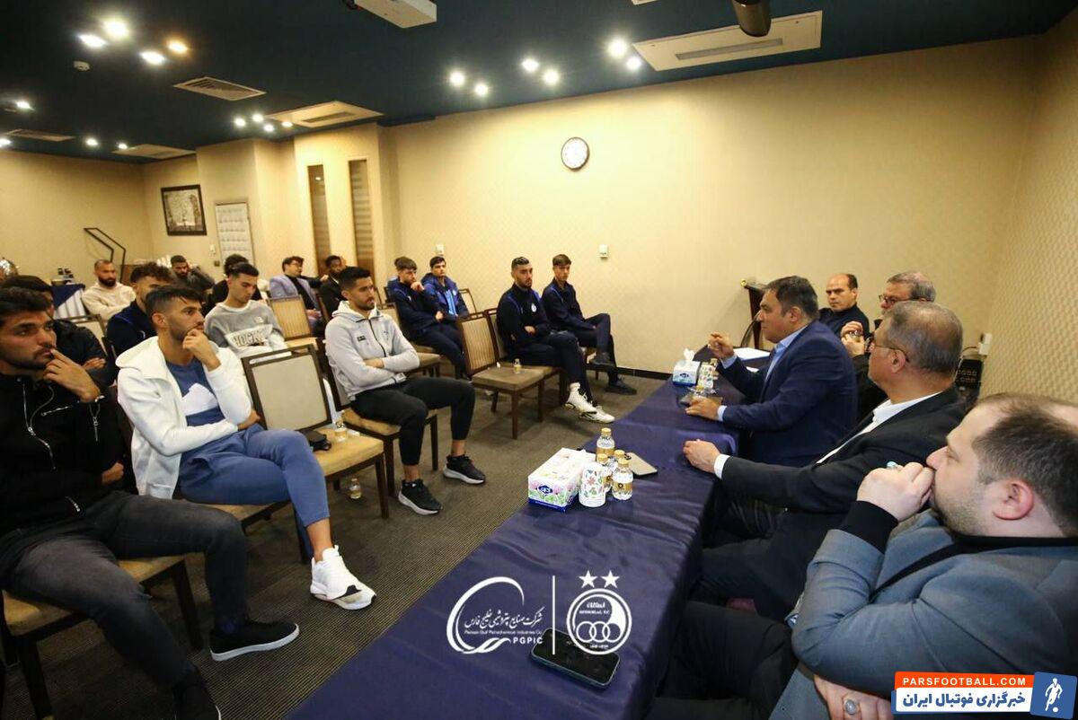 جلسه آسیب شناسی فنی با حضور بازیکنان استقلال