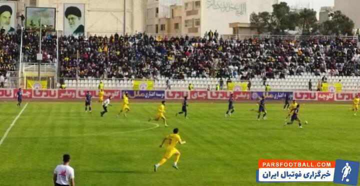 فوتبال دسته یک /  توقف فجر شهید سپاسی شیراز مقابل  پارس جنوبی جم بوشهر+ فیلم