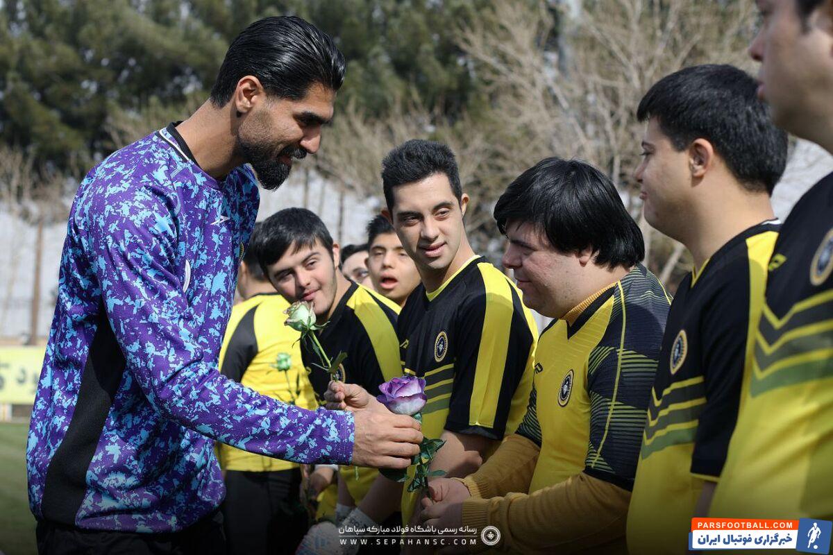 سپاهان چمن جدید باغ فردوس را افتتاح کرد + گزارش تصویری