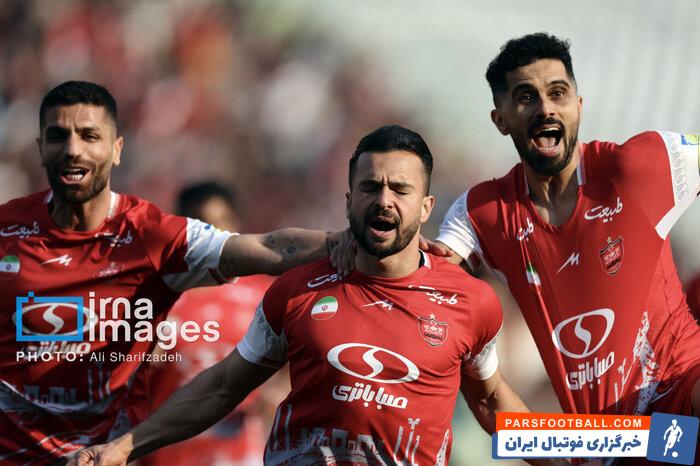 بُرد بزرگ پرسپولیس با ۱۰ نفر در روز صدرنشینی سپاهان