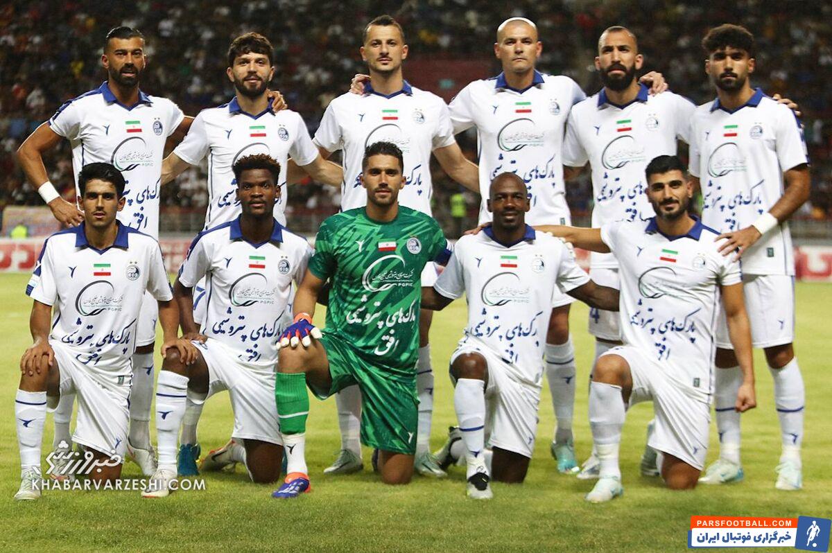 استقلال با ۶ تغییر مقابل همنام خوزستانی +عکس