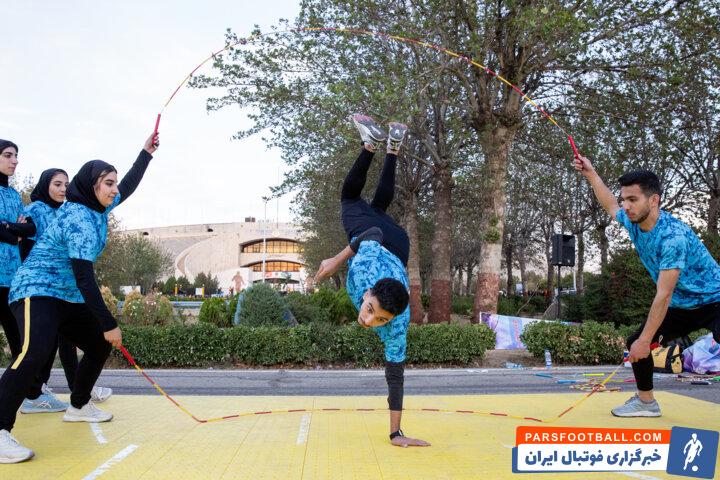 طناب زنی ورزشی مفرح و مفید ولی کمرنگ