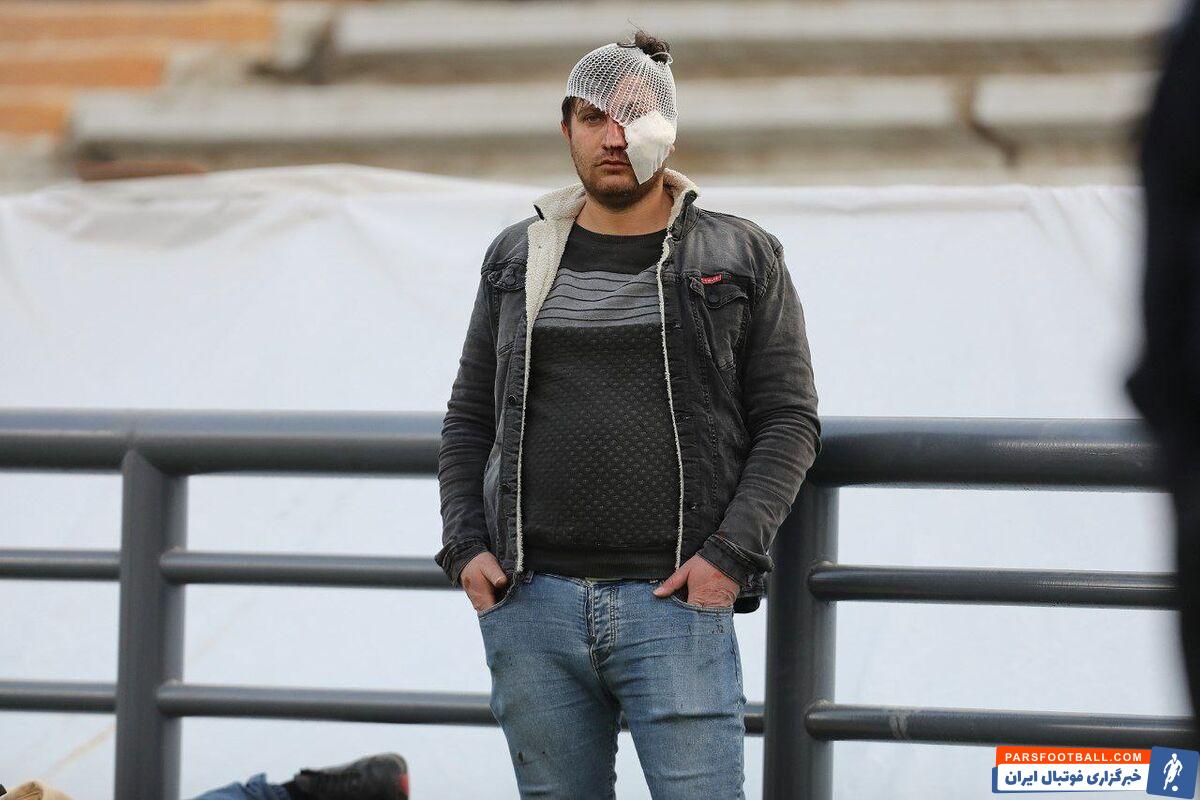 سنگ پرانی و درگیری هواداران نقطه تاریک بازی پرسپولیس و تراکتور