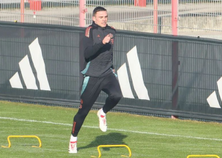 پالینیا ؛ تمرینات سخت ژوائو پالینیا، هافبک بایرن مونیخ، برای بازگشت به آمادگی کامل