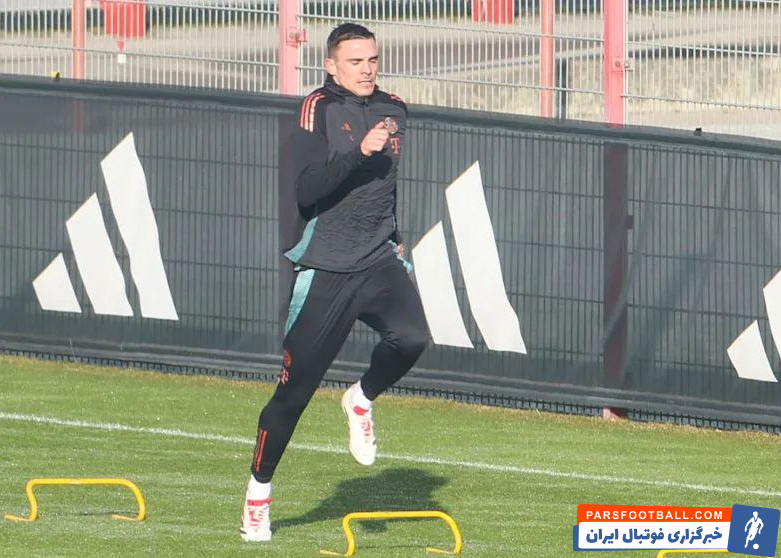 پالینیا ؛ تمرینات سخت ژوائو پالینیا، هافبک بایرن مونیخ، برای بازگشت به آمادگی کامل