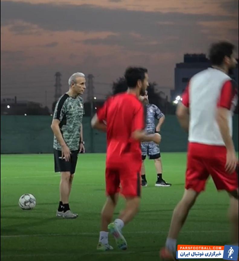 یحیی گل محمدی به تمرین فولاد در امارات اضافه شد