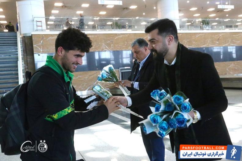 الشرطه عراق برای دیدار با استقلال وارد تهران شد