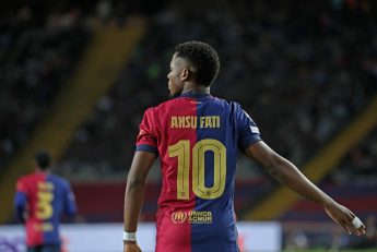 فاتی ؛ آنسو فاتی خارج از لیست بارسلونا در دیدار برابر رئال بتیس