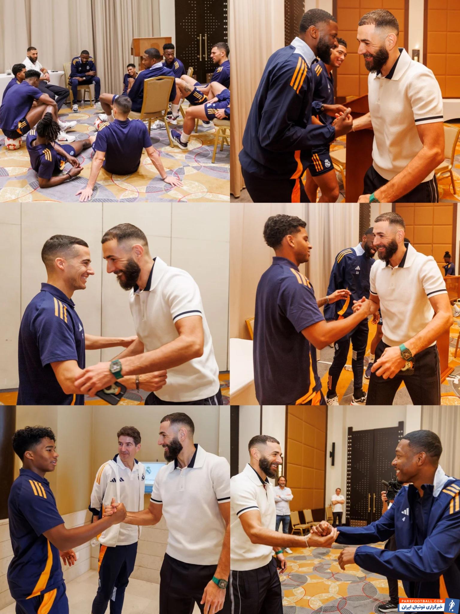 بنزما ؛ حضور کریم بنزما در اردوی رئال مادرید در عربستان