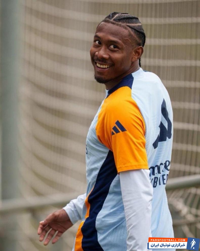 رئال مادرید ؛ داوید آلابا، ستاره اتریشی رئال مادرید، آماده بازی پس از رفع مصدومیت