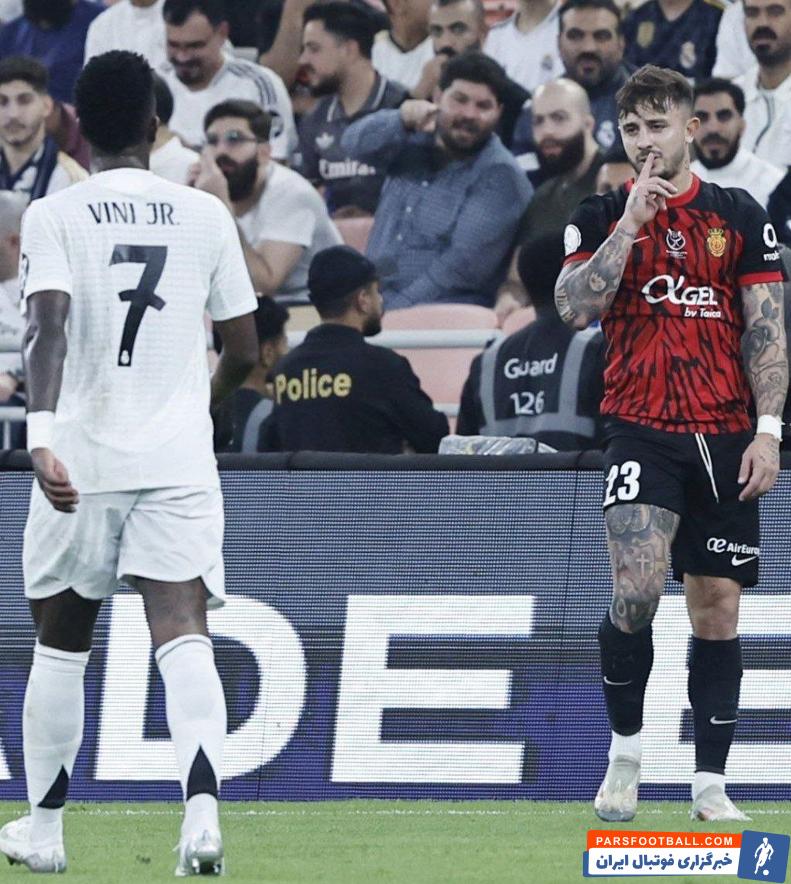 وینیسیوس ؛ درگیری وینیسیوس با پابلو مافئو در بازی رئال مادرید و مایورکا