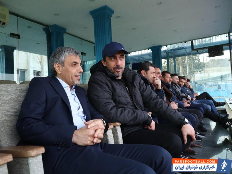 پیکان ؛ رحمتی سرمربی شمس آذر تماشاگر دیدار یمهای بزرگسالان و جوانان پیکان