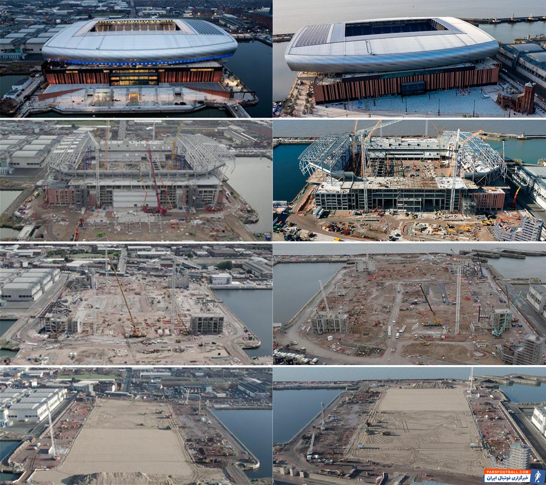 اورتون ؛ رونمایی اورتون تیم لیگ برتر انگلیس از ورزشگاه جدیدش