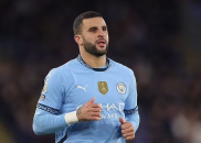 واکر ؛ کایل واکر با چهره شادمان در شهر میلان