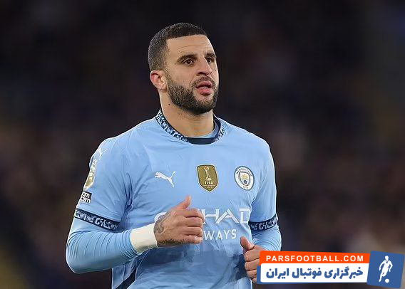 واکر ؛ کایل واکر با چهره شادمان در شهر میلان