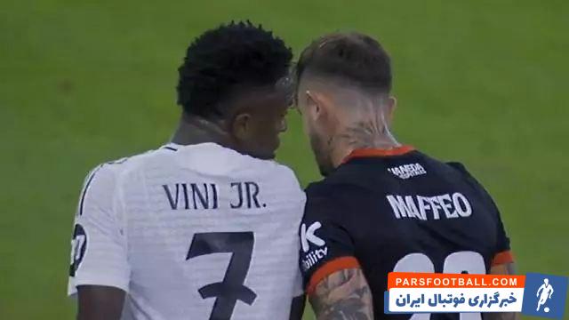 وینیسیوس ؛ درگیری وینیسیوس با پابلو مافئو در بازی رئال مادرید و مایورکا