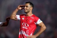 ادای احترام علی علیپور مهاجم پرسپولیس به شهید محمد حسینی راونجی