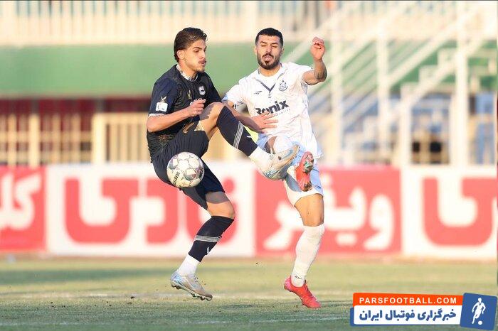 چادرملو برنده ۳ امتیاز جنجالی؛ ملوان همچنان روی نوار ناکامی