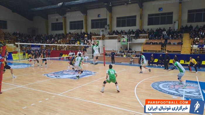 لیگ برتر والیبال | مهرگان ۳ – ۱ شهداب یزد؛ صعود یک پلهای شگفتیسازها در نور