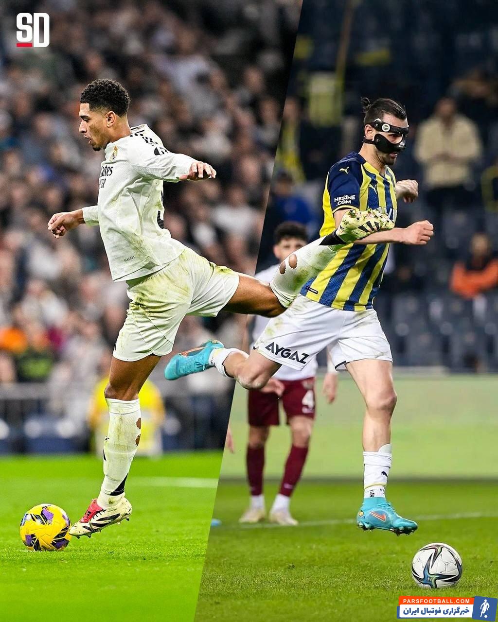 عکس | مقایسه ستاره جدید پرسپولیس با جود بلینگام!