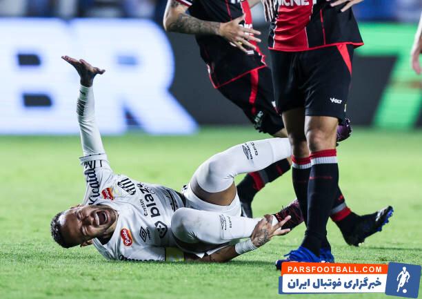 عکس | شوک بزرگ نیمار به هواداران سانتوس در بازی اول