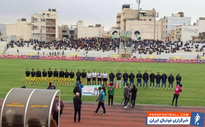 فوتبال دسته یک / فجرسپاسی شیراز از سد نفت و گاز گچساران گذشت+ فیلم