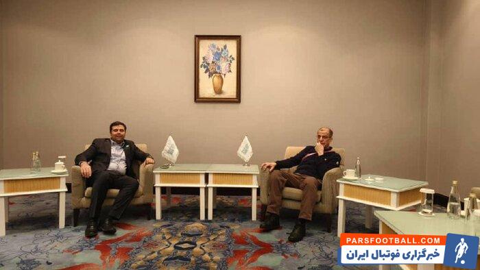 دیدار خسروی وفا با دبیرکل انجمن همبستگی ورزش کشورهای اسلامی