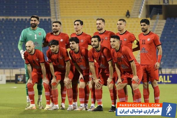 تراکتور تبریز در مسابقه برگشت مرحله یک هشتم نهایی مقابل الخالدیه بحرین