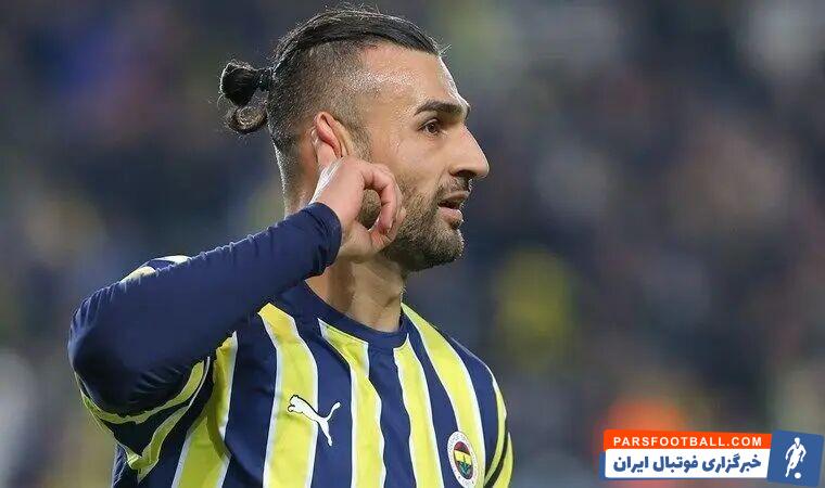 سردار دورسون مهاجم ترکتبار و جدید پرسپولیس با شماره ۹۱