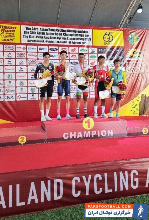 کسب مدال طلای تایم‌تریل قهرمانی جوانان آسیا پس از ۱۸ سال