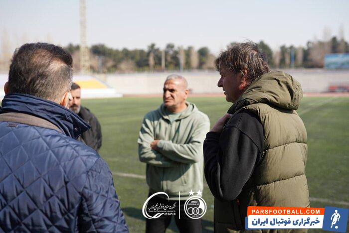 بازدید دستیار و وکیل ماتزاری از امکانات باشگاه استقلال