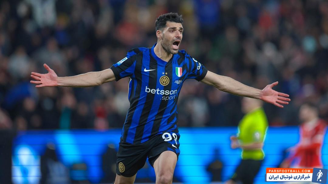 انتخاب مهدی طارمی برای بازی حساس اینتر مقابل یوونتوس به عنوان مهاجم اصلی