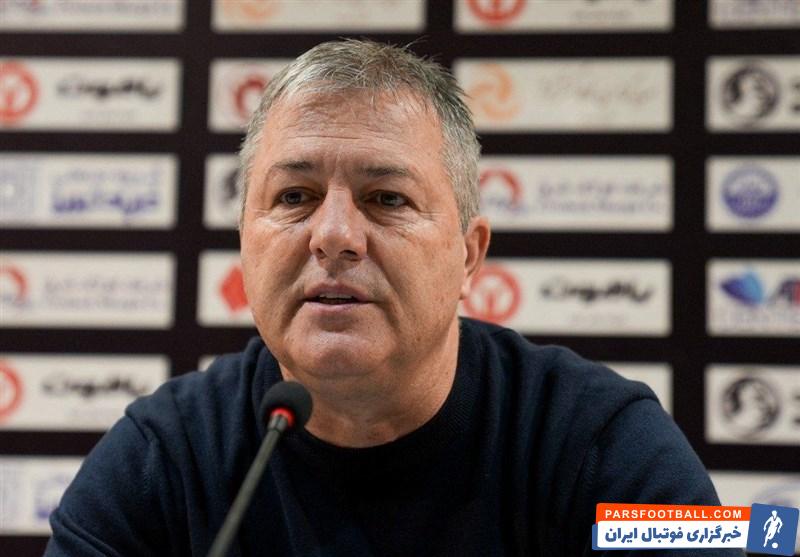 دراگان اسکوچیچ سرمربی تراکتور : به تمام بازیکنانم بابت این پیروزی تبریک می گویم