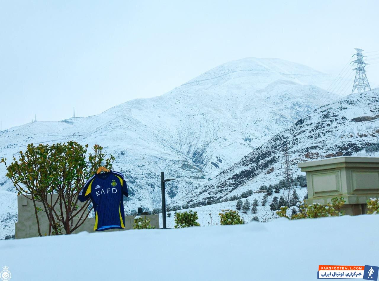 عکس | ذوق‌زدگی جالب النصری‌ها برای برف تهران!