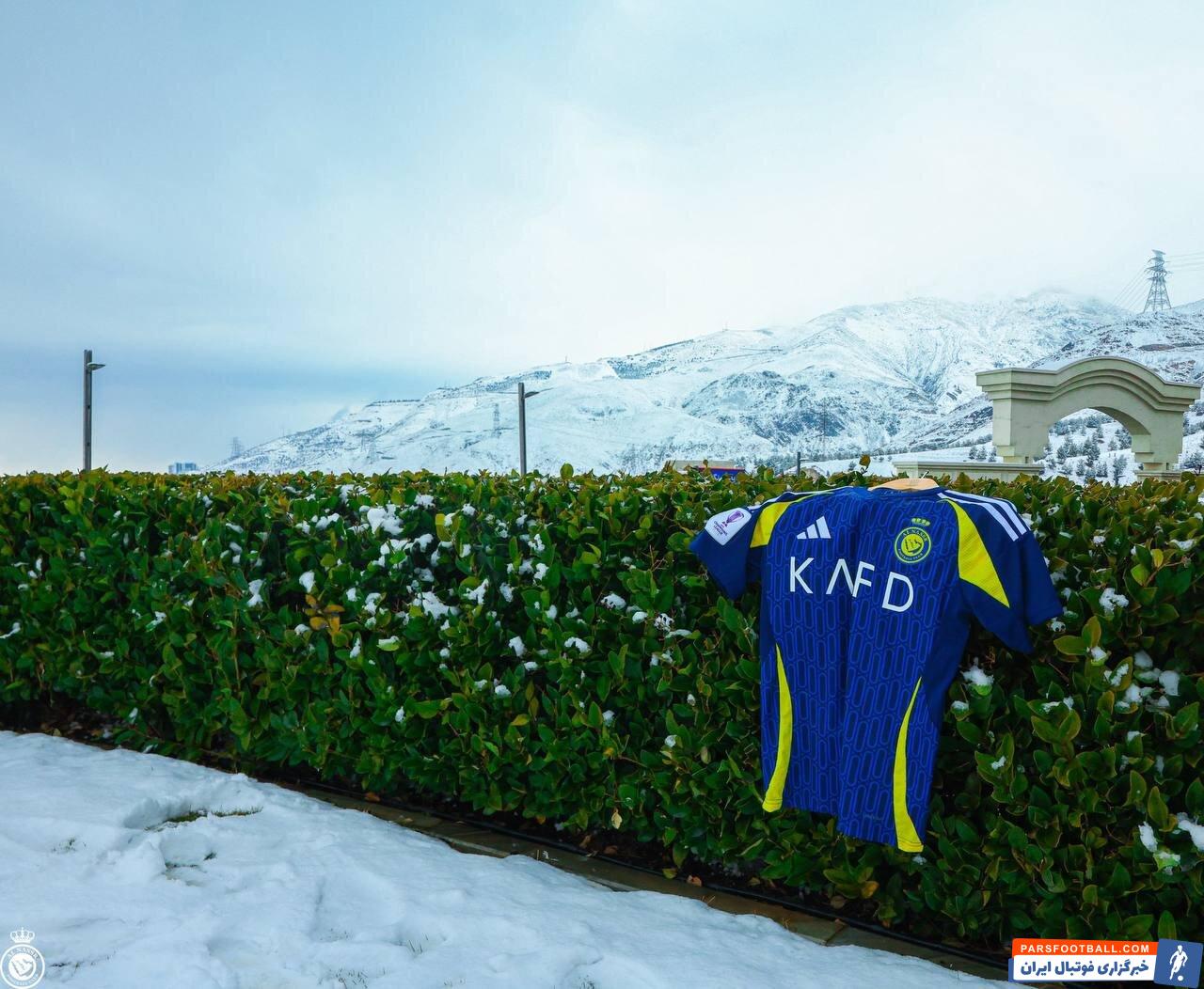 عکس | ذوق‌زدگی جالب النصری‌ها برای برف تهران!