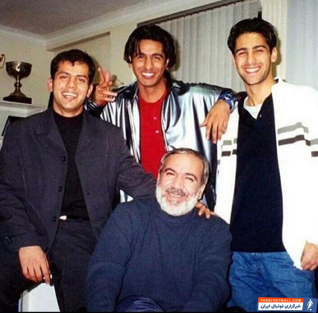 عکس دیده نشده از سه ستاره استقلال با مدیر سرشناس+ عکس
