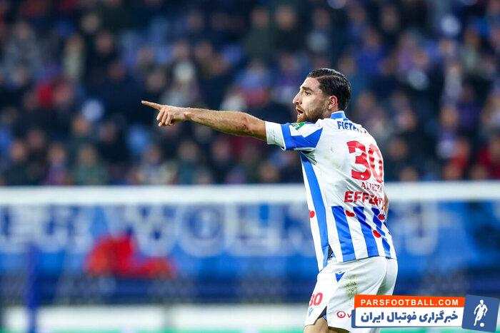 جهانبخش در باشگاهِ ۵۰ تاییهای لیگ هلند؛ شاگرد اول کلاسِ فانپرسی