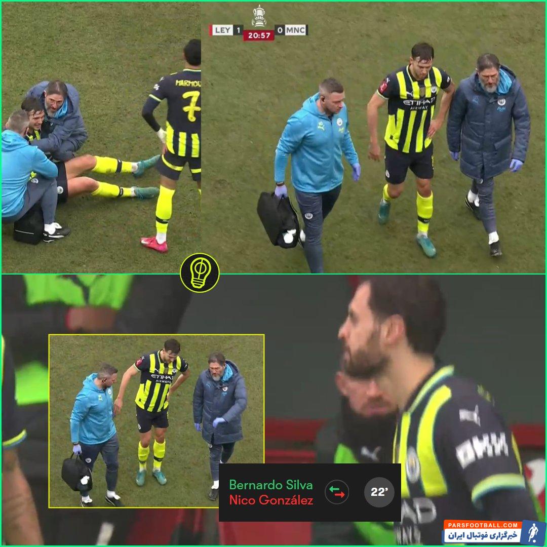 گونزالس ؛ مصدومیت نیکو گونزالس ستاره منچسترسیتی قبل از دیدار با رئال مادرید