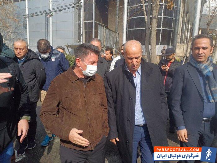 مراسم تشییع غلامحسین فرزامی برگزار شد