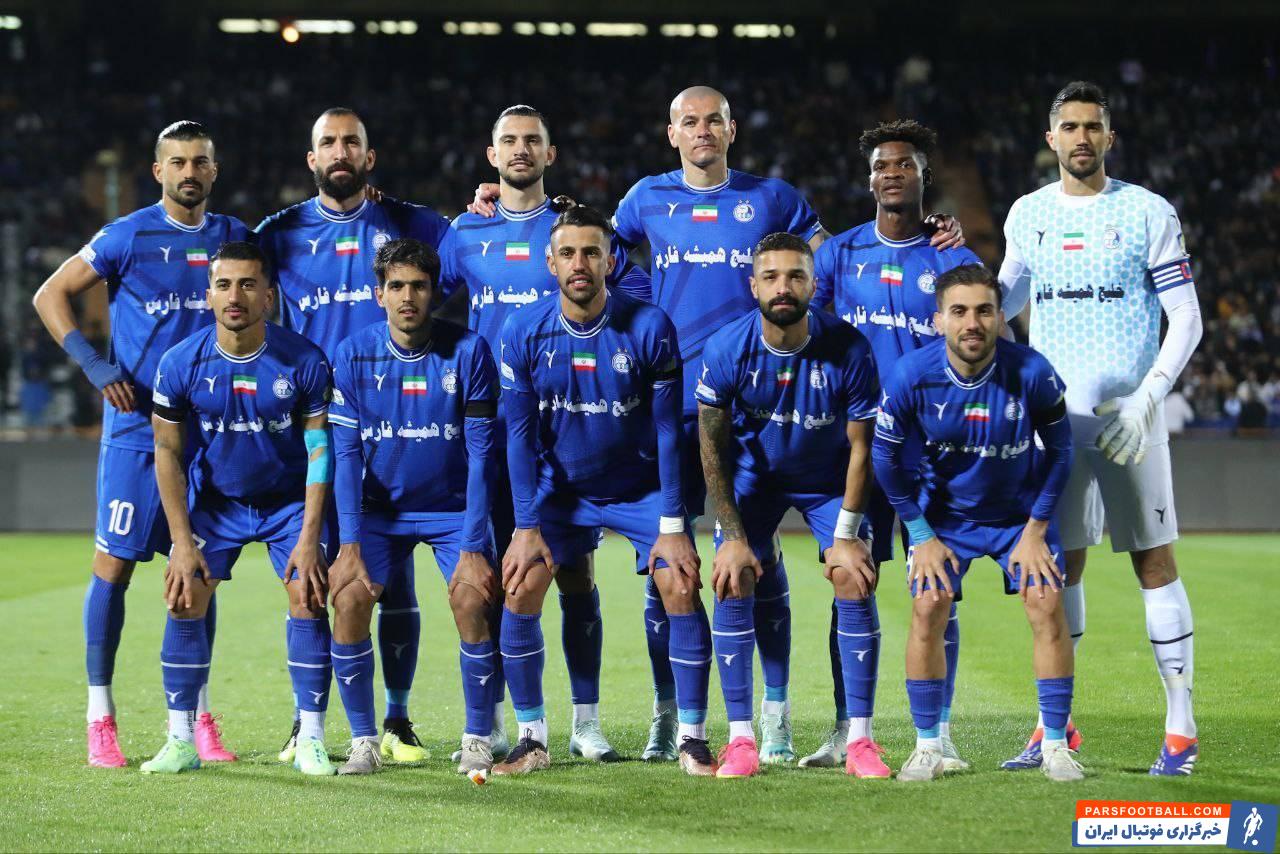 ترکیب استقلال تهران مقابل نساجی مازندران 