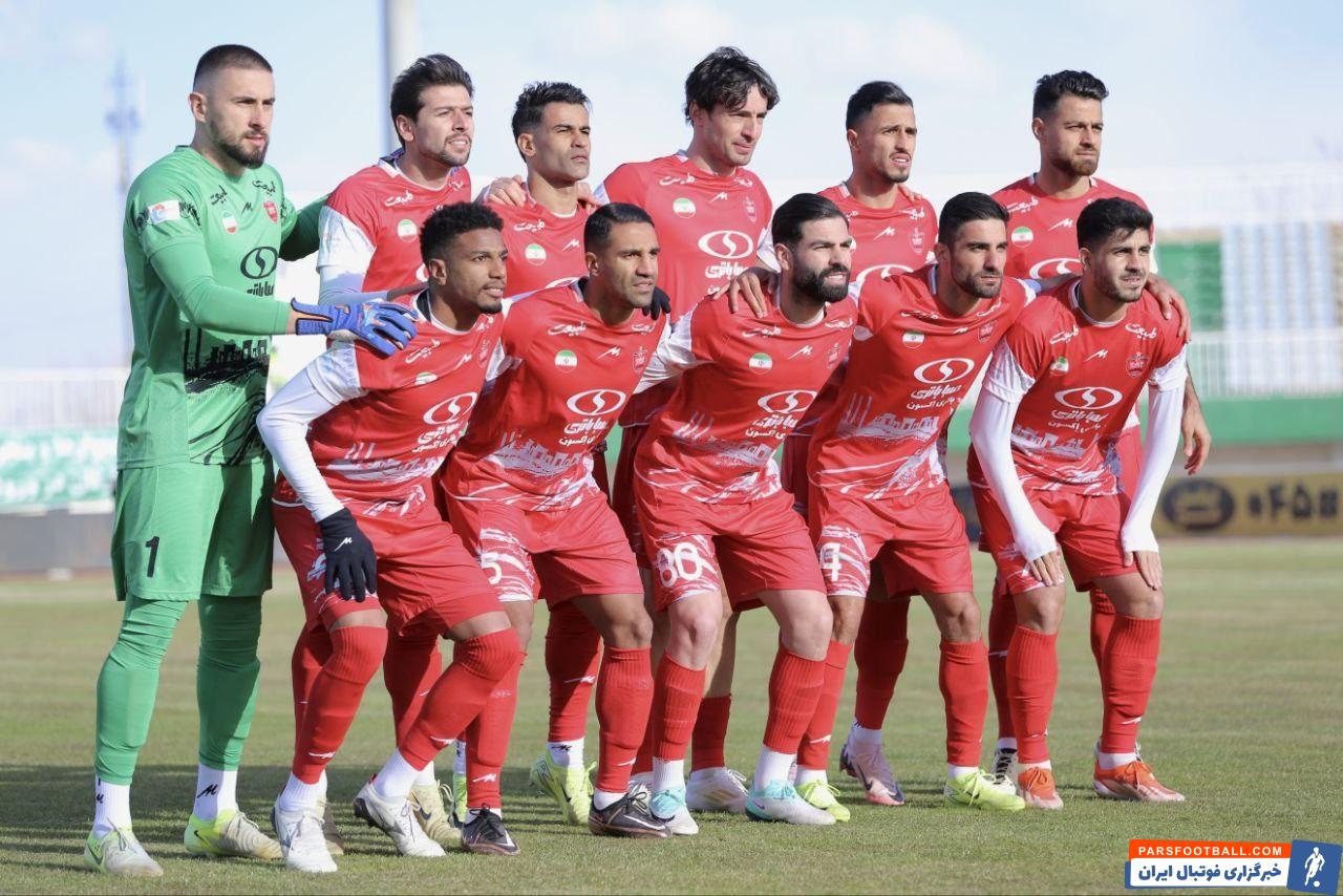 ترکیب تیم فوتبال پرسپولیس مقابل آلومینیوم اراک