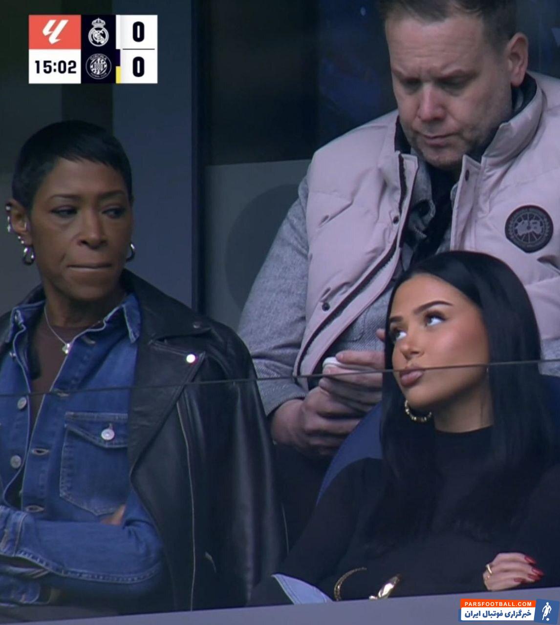 عکس| نگاه مادرشوهری مادر جود بلینگهام به نامزد پسرش